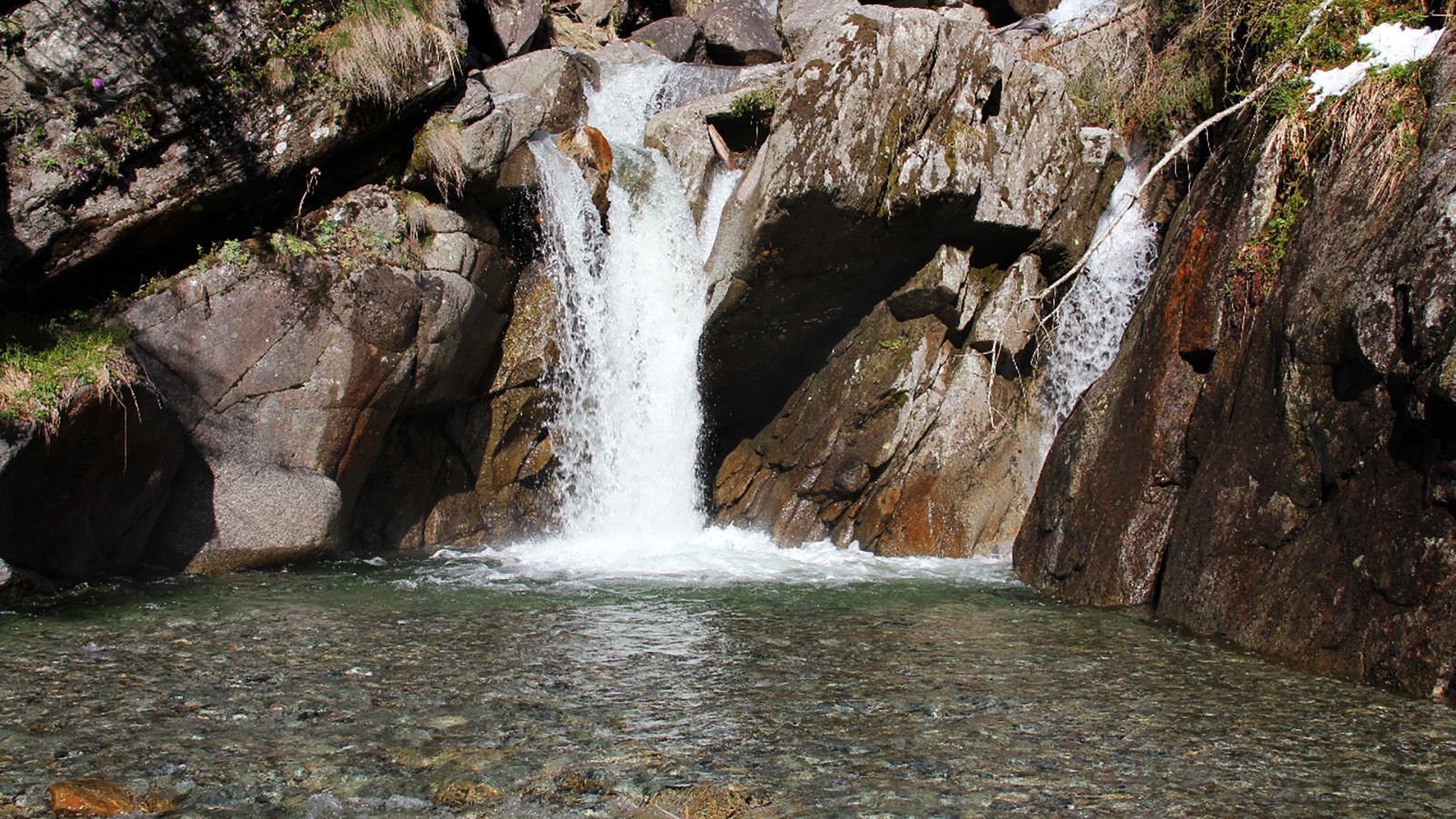kleiner Wasserfall