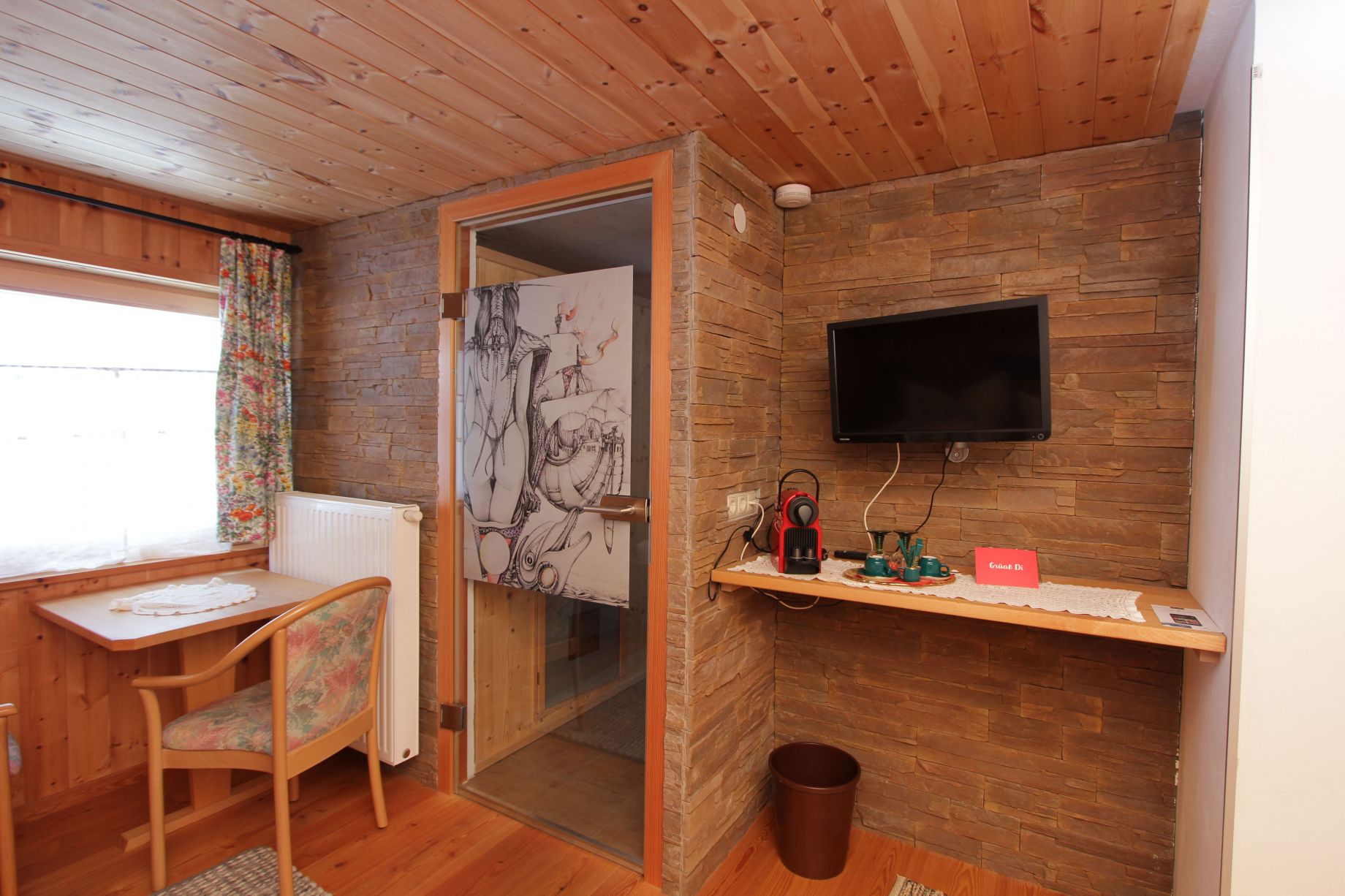 Schlittenzimmer: Zimmeransicht